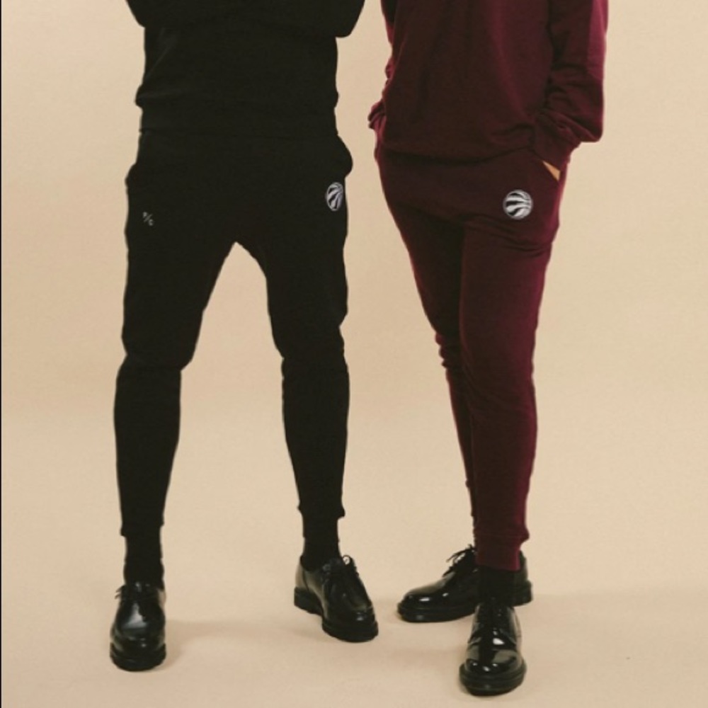 Toronto Raptors Patch Logo Jogger - Black